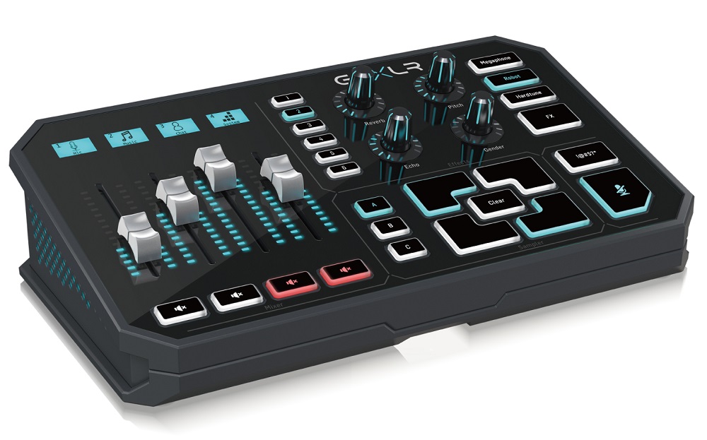 TC Helicon GoXLR | 電動フェーダーとボーカルエフェクトを搭載した4ch