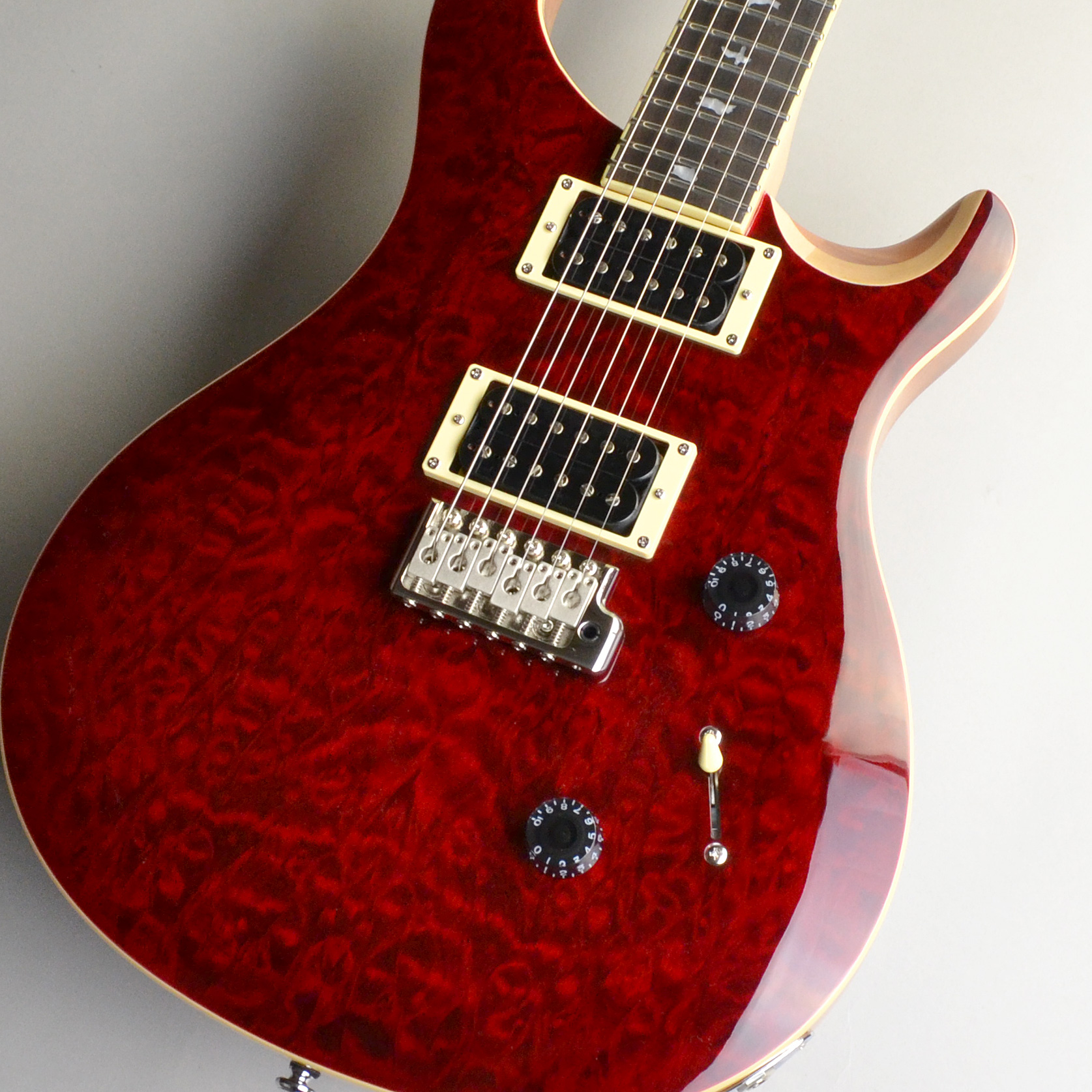 入荷情報】Paul Reed Smith(PRS) – SE CUSTOM 24 QM LTD Black Cherry