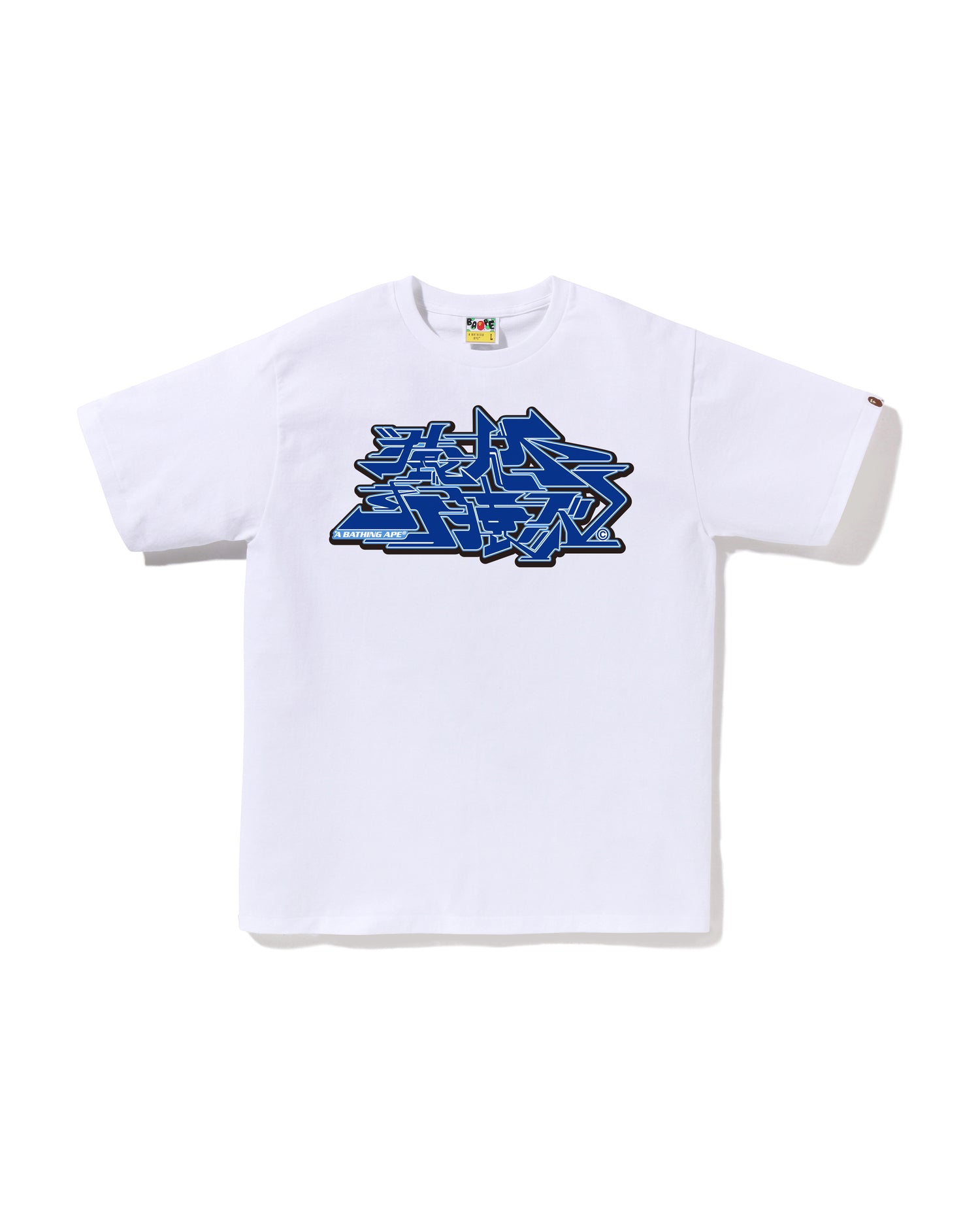 A BATHING APE® Asnka Kanji Graffiti Logo Tee | Bape official
