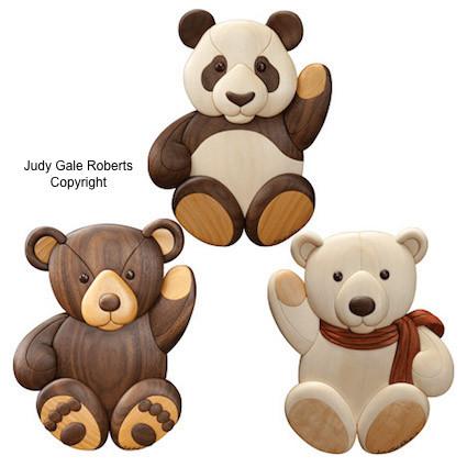 I-322 Bears Eleven - intarsia.com