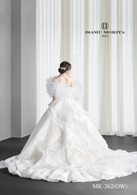 MK-262(OW) ウェディングドレス｜ISAMU MORITA