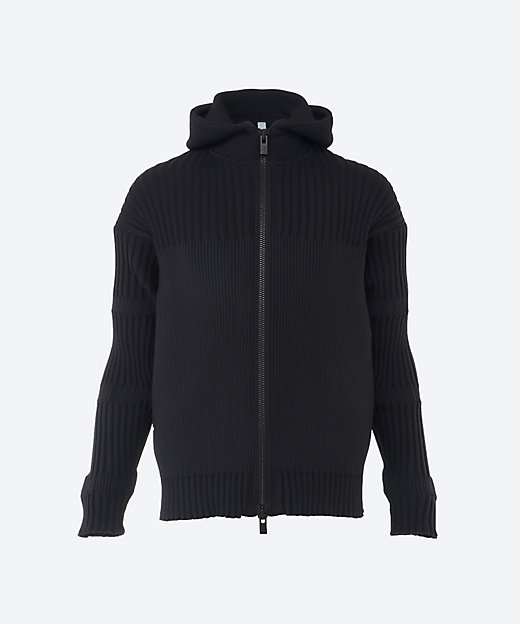 ニットパーカ FLUTED HOODIE JACKT 24W－22