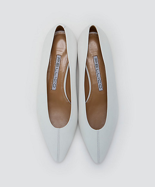 NEBI シューズ 1．0cm WHITE 0992NAPPA