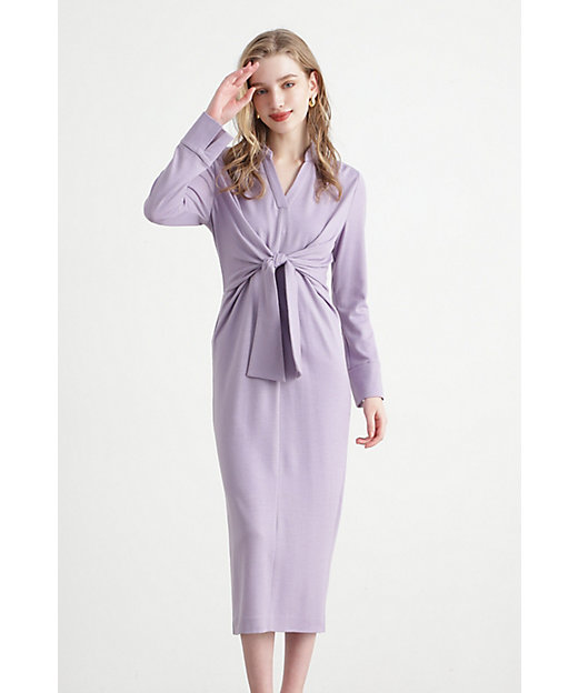 ◇ウエストリボンジャージワンピース（0315140213