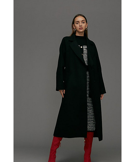 ◇ベルテッドリバーコート（0313252001） | PINKY&DIANNE