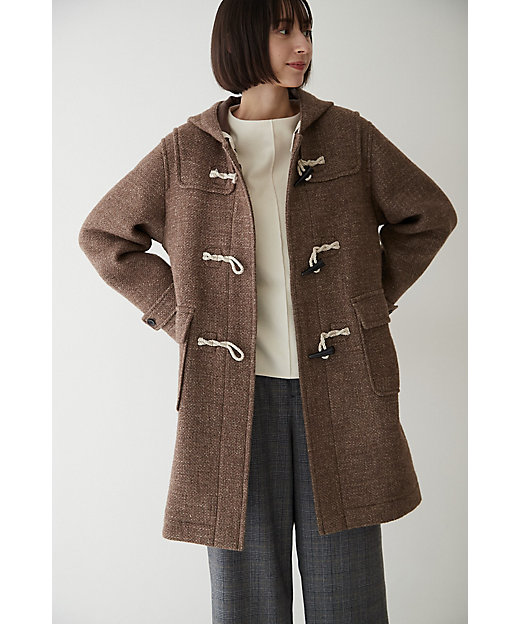 ◇ウールツイードダッフルコート（0772251001） | human