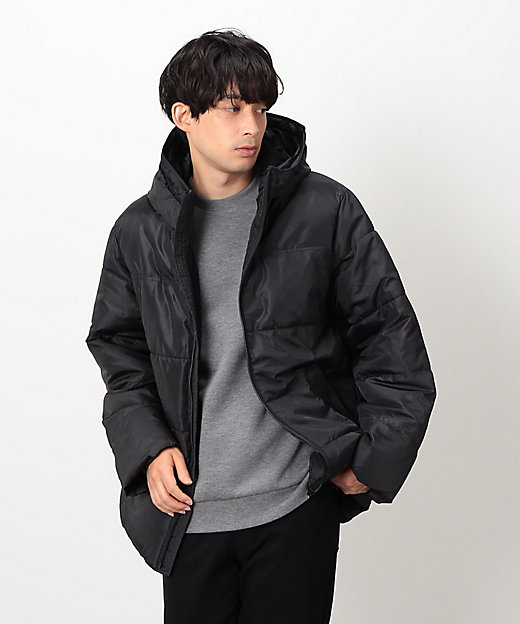 ポリエステル タフタ 中綿 フードブルゾン（4799DE50