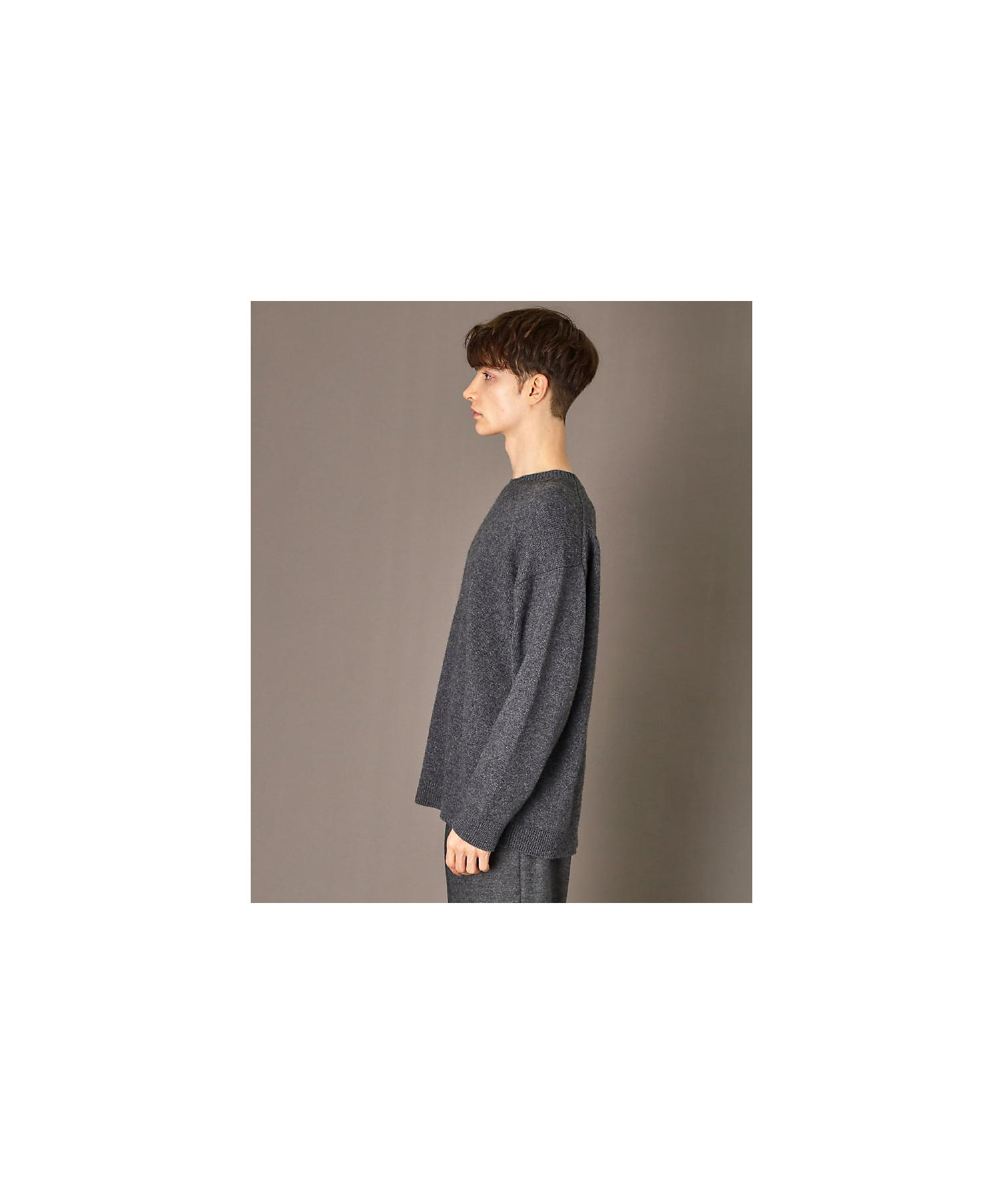 干場義雅×DRESSTERIOR】ウールカシミヤニット