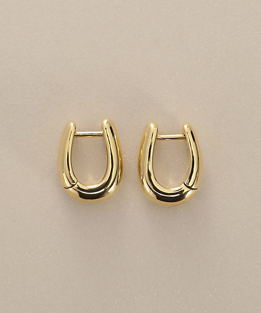 K18中空甲丸 中折れピアス（2002593812） | COCOSHNIK