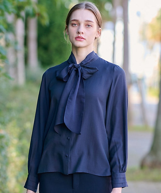 ✨MORABITO PREMIER ✨ボウタイ高級ブラウス 75,900新品 モラビト