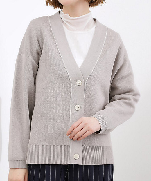 オーバーサイズVネックカーディガン（2002601880） | GROVE