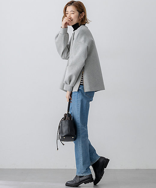 VERY掲載／洗える】コットンエアーダンボール サイドジップ