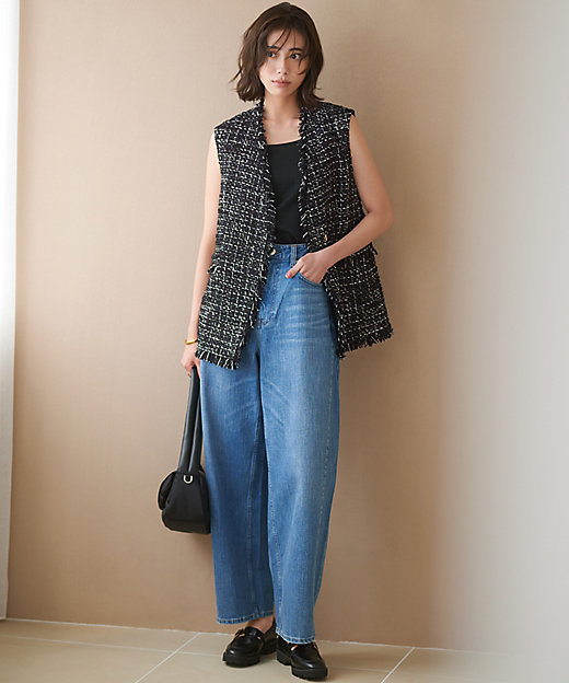 見上愛さん着用／RED CARD TOKYO×23区】カーヴィー