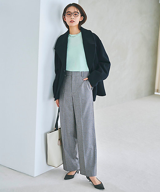 ヘリンボーン ショート ピーコート（SCWSNW0511） | 23区 S