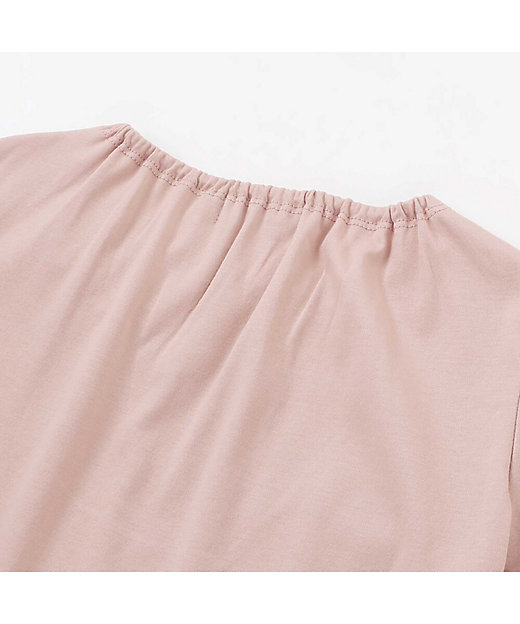 リバティリボン半袖Tシャツ 1735－74007 | Tartine et