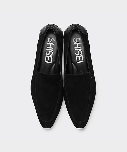 CHISEL TOE SUEDE SLIPON 23012C 25FW