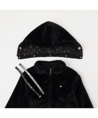 フード付きフェイクファージャケット 8754301 | KATE SPADE NEW