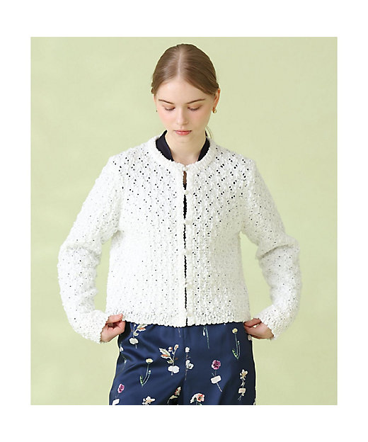 ビックスラブスレット カーディガン | ANAYI/アナイ | 三越伊勢丹