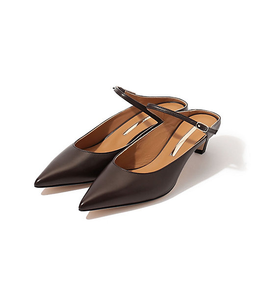 BRENTA ポインテッド ミュールパンプス | maison TOMORROWLAND