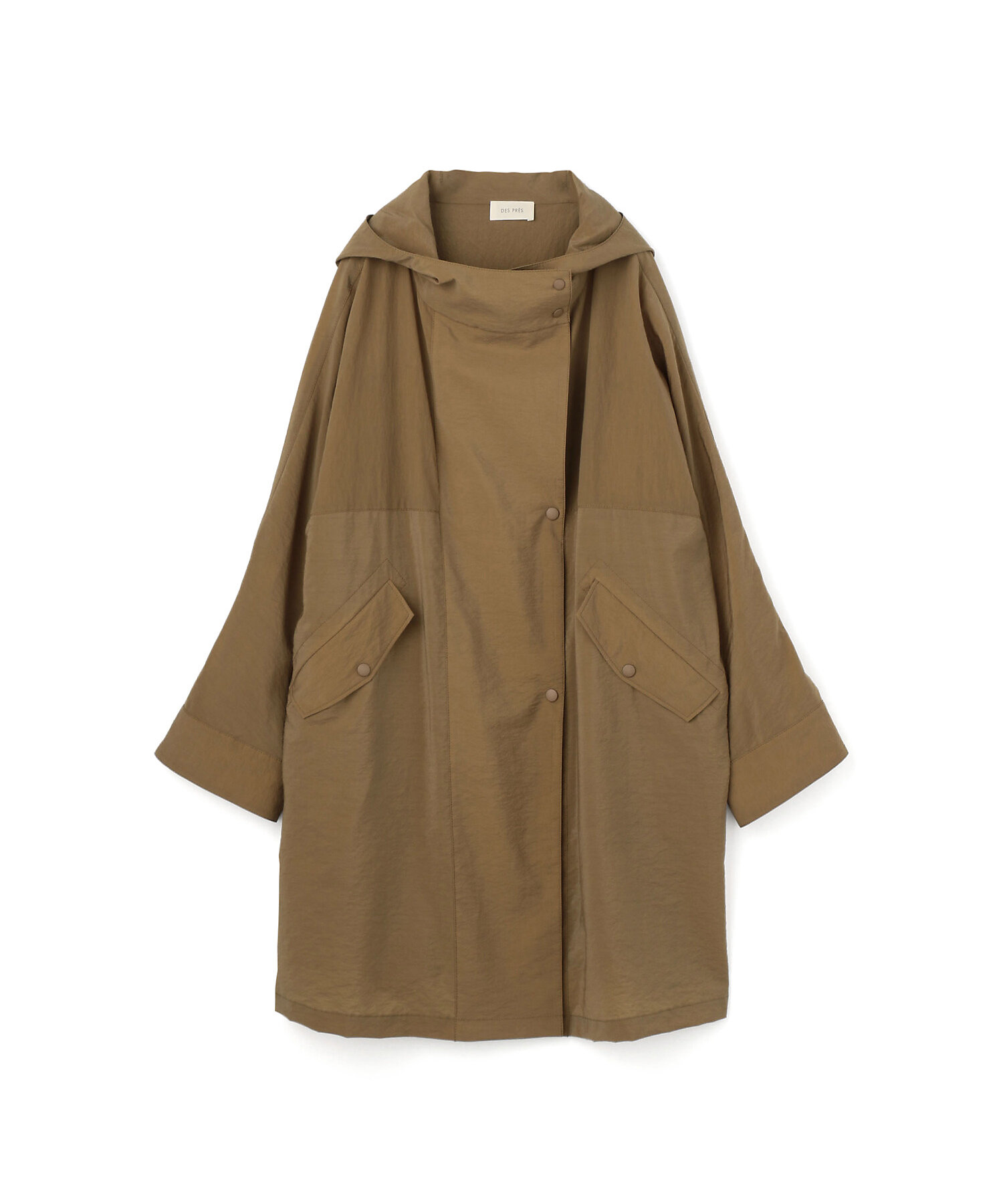 ウールナイロンワッシャークロス モッズコート | maison TOMORROWLAND