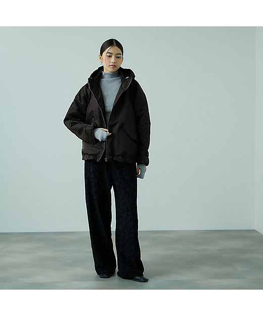 ナイロン中綿フードMA－1ジャケット≪手洗い可能≫ | VICKY（Women