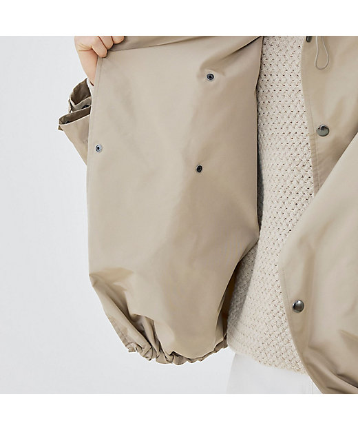 メモリータフタ ハイネックショートブルゾン | GALERIE VIE (Women