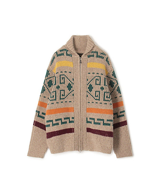 別注】PENDLETON カシミヤ ショールカラー カウチンニット