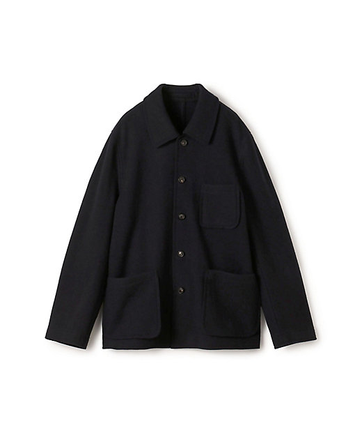 ウールメルトン ニットブルゾン | TOMORROWLAND (Men