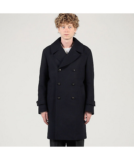 ウールカシミヤ ダブルブレステッド 6B Pコート | TOMORROWLAND