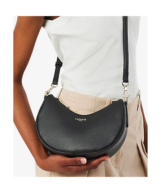 シャンゼリゼ レザーハーフムーンショルダーバッグ | LACOSTE/ラコステ