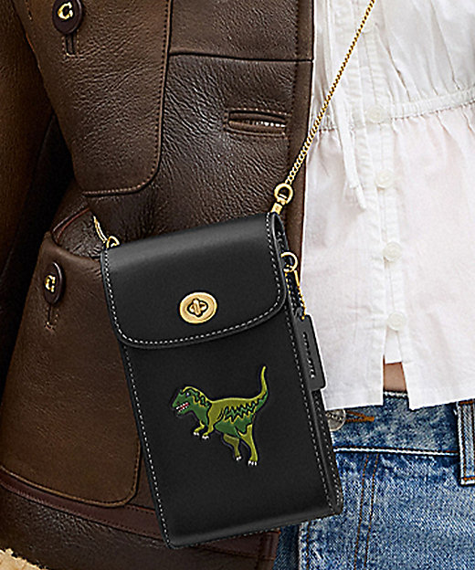 ターンロック フォーン クロスボディ・レキシー プリント | COACH