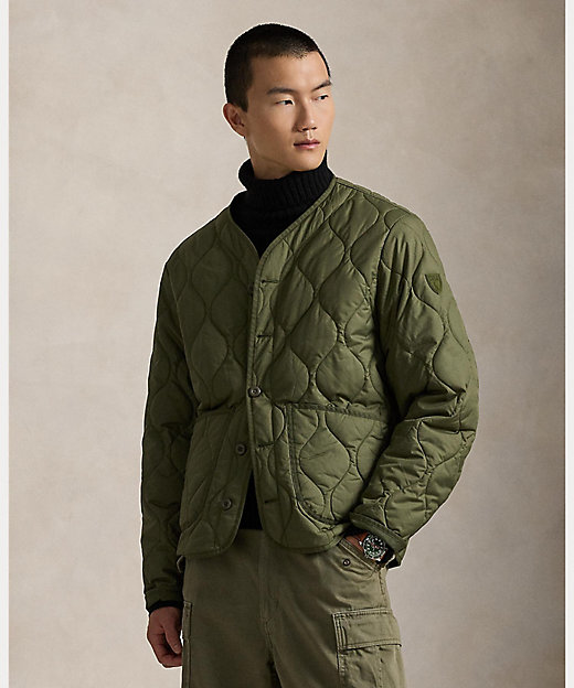 オニオンキルテッド ジャカード ジャケット