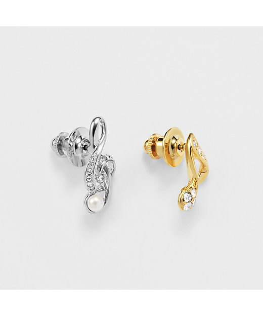 音符 ブローチ2点セット VBMV4792 XG | VENDOME BOUTIQUE