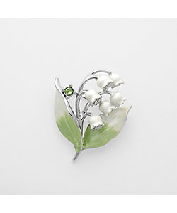 すずらん ブローチ VBRV8033 UW | VENDOME BOUTIQUE (Women