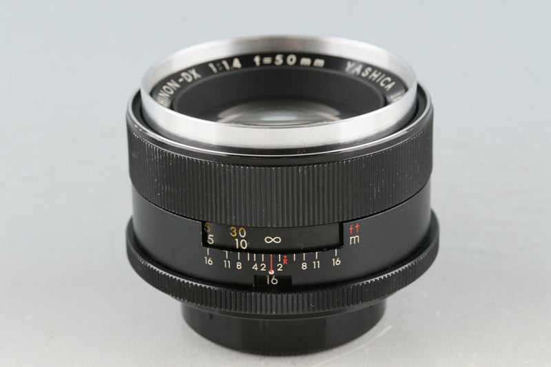 Yashica Auto Yashinon -DX 50mm F/1.4 Lens for M42 #50984F4