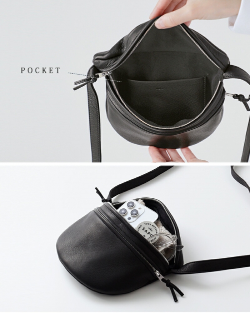 ✨希少 美品✨アエタ DA11 S ボディバッグ ディアスキン ブラック 黒 Aeta アエタ <br>DA111 WAIST POUCH S ディアレザー ウエスト ポーチ S