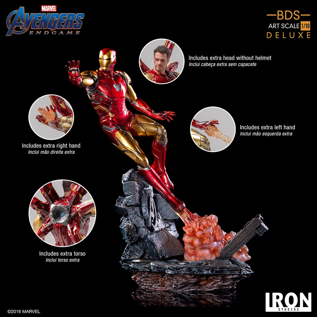 Iron Man Mark LXXXV Deluxe - Avengers: Endgame - BDS Art Scale 1