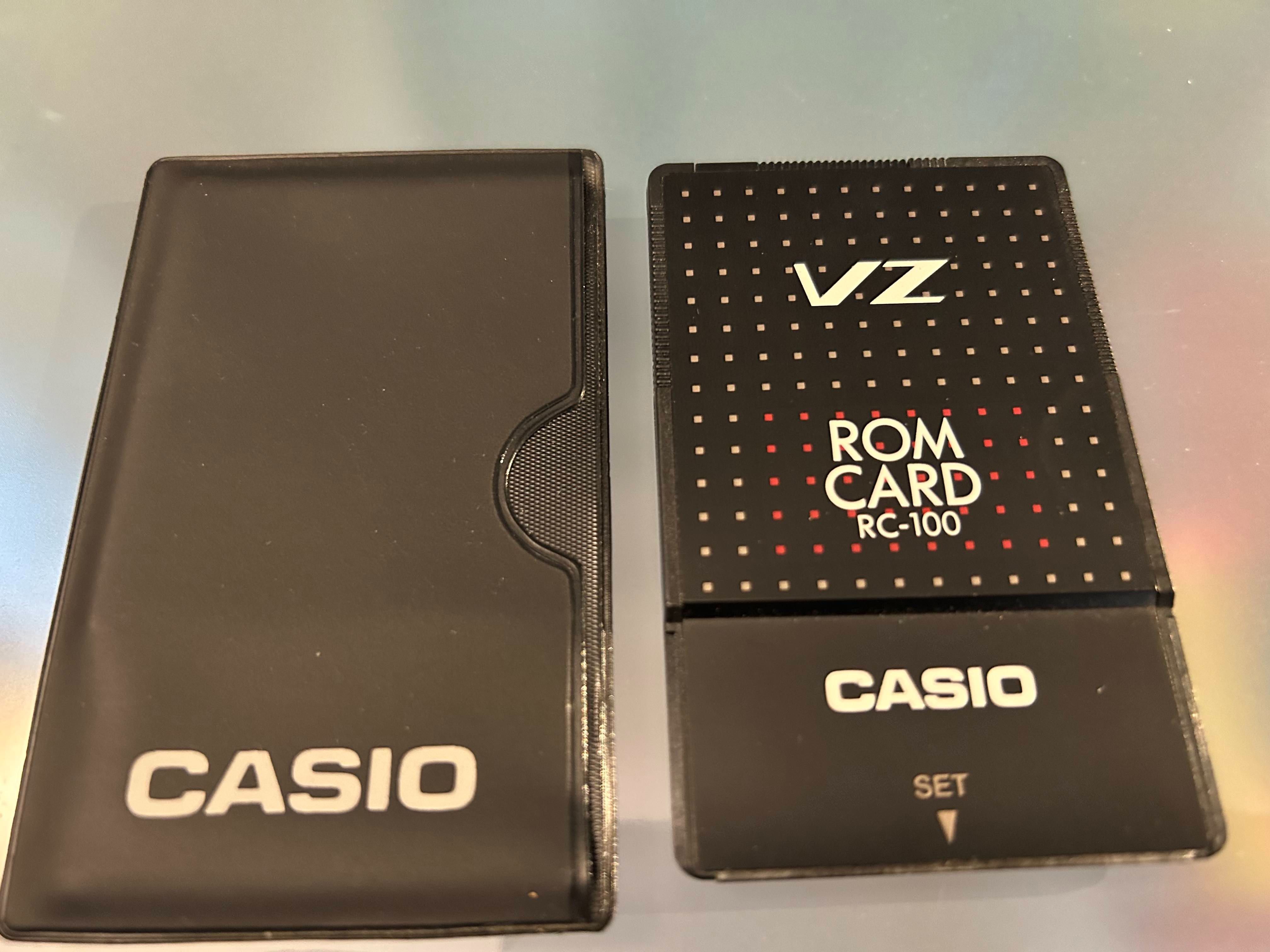 Casio RC-100 ROM Card for VZ São Sebastião • OLX.pt