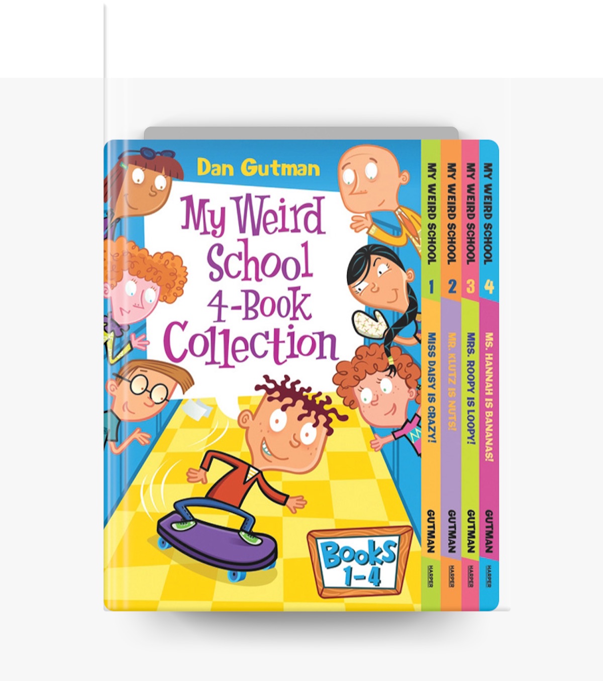 My Weird School 4-Book Collection with Bonus Material by Dan