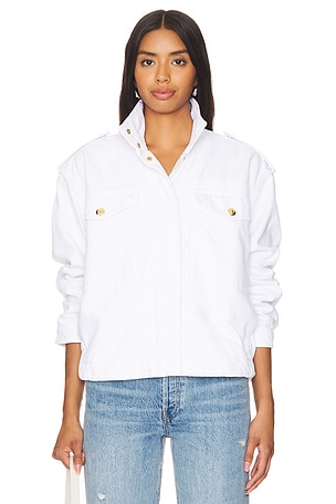 ANINE BING Audrey Jacket in Ivory | REVOLVE