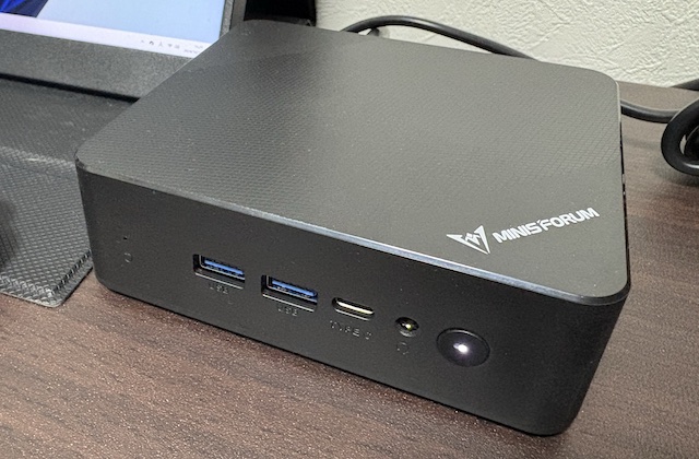 MinisforumのミニPC「UN100P」をレビュー（Intel N100搭載で高コスパ