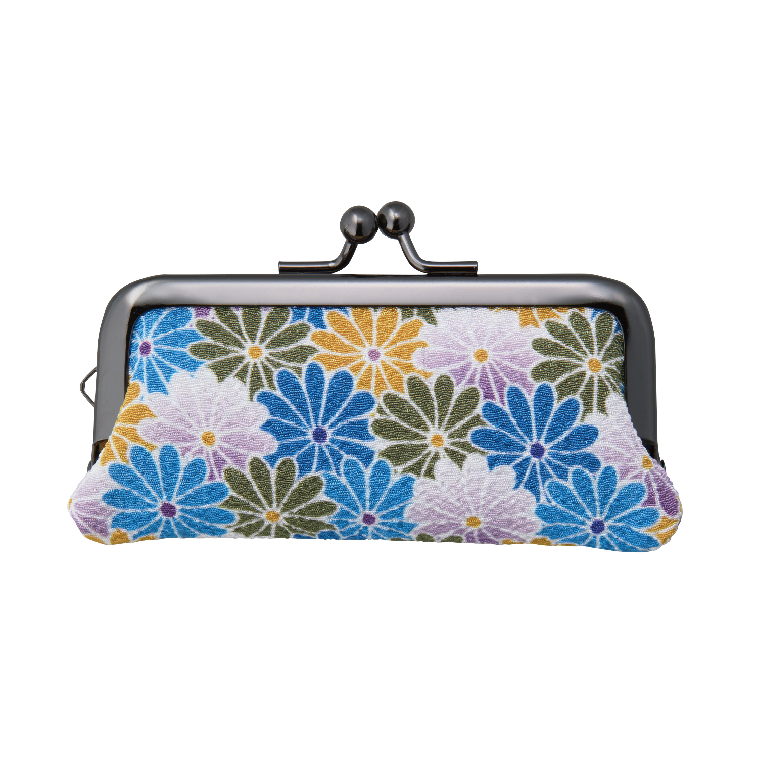 印鑑ケース 縦入 菱青海波柄（紺）|THC-FV22-HS|商品カタログ