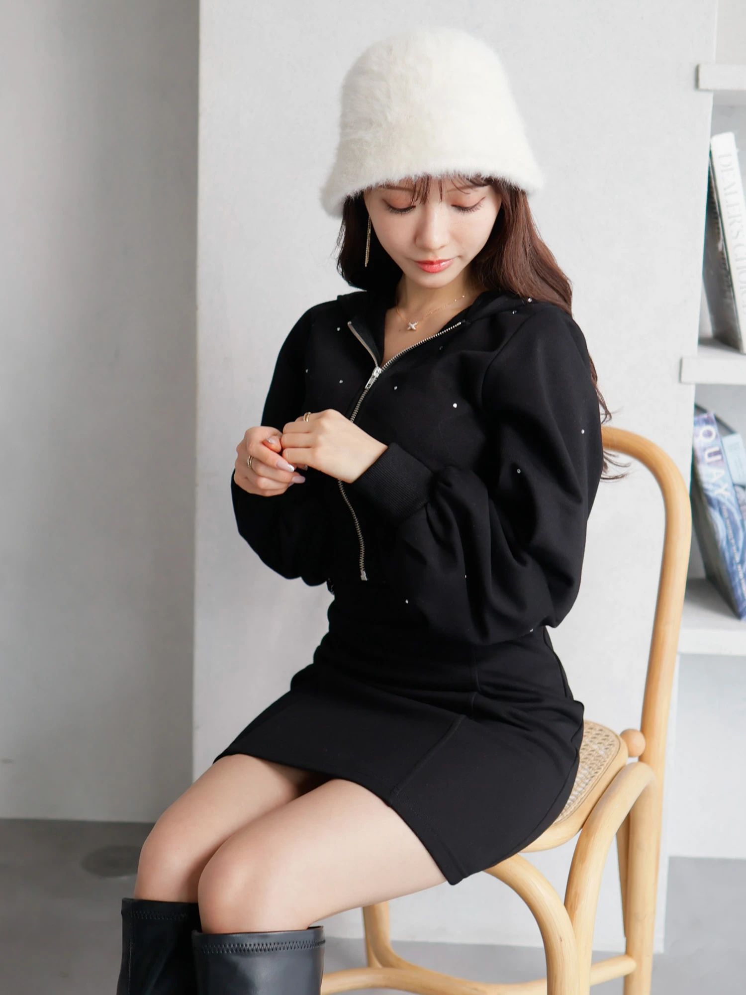 LIP SERVICE（リップサービス）｜ Jewelパーカーセットアップ アイテム