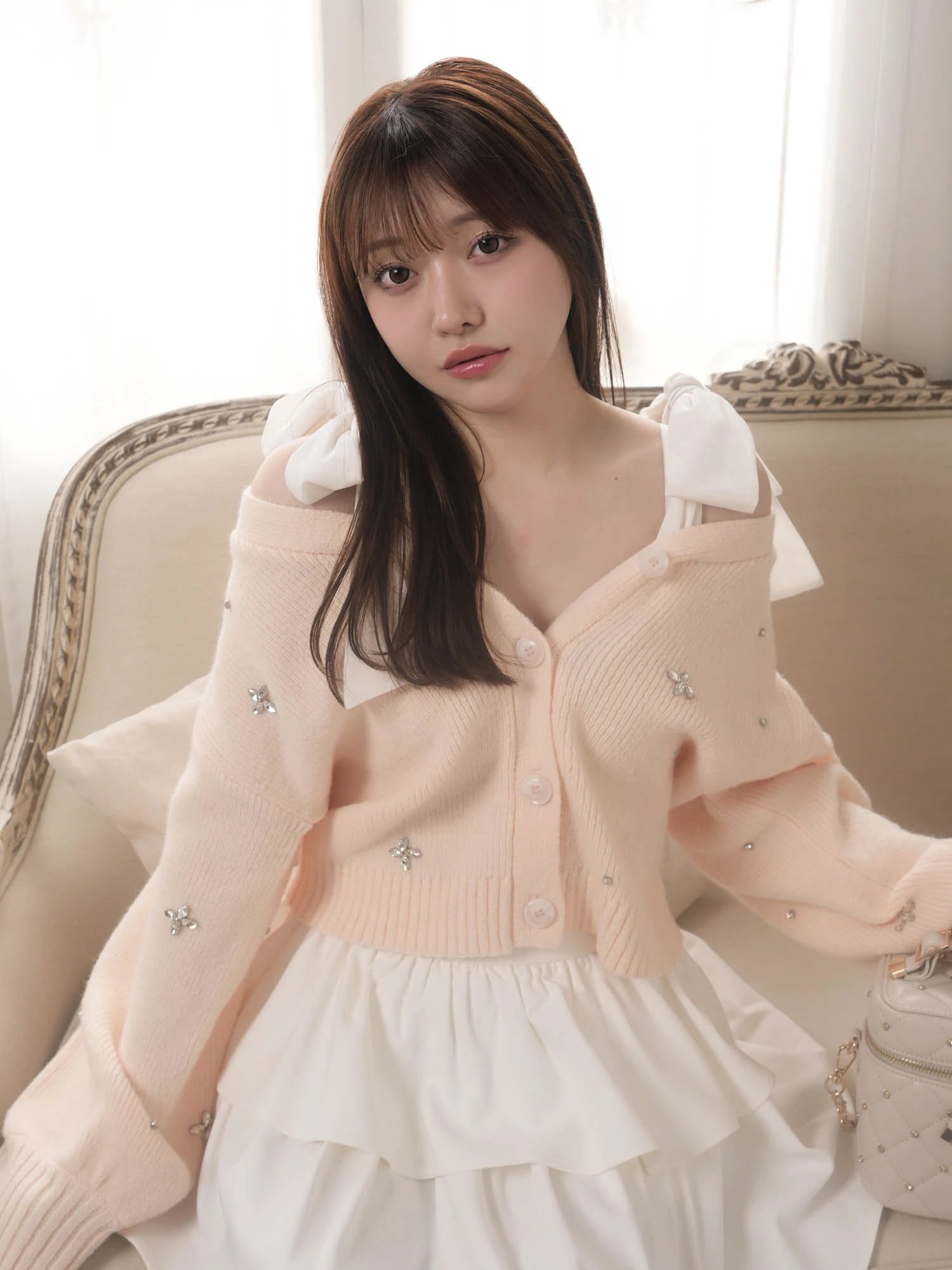 LIP SERVICE（リップサービス）｜ 2wayリボンジュエルニット アイテム