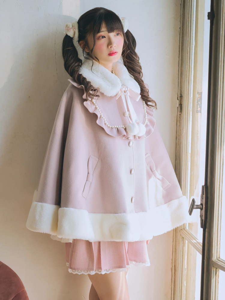 リボンポケットケープコート - Ank Rouge(アンクルージュ)のコート