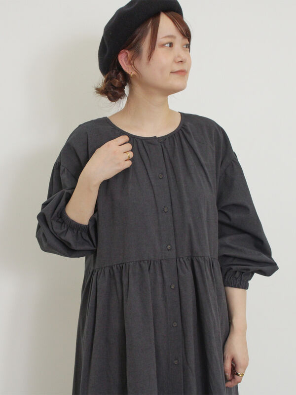 セール】 【S/Mサイズ】リボン付き柄アソート前後2WAYワンピース