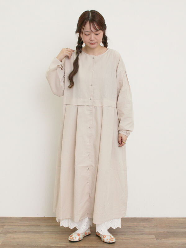 セール】 【ゆべし×Samansa Mos2】切替2WAYワンピース（ピンク