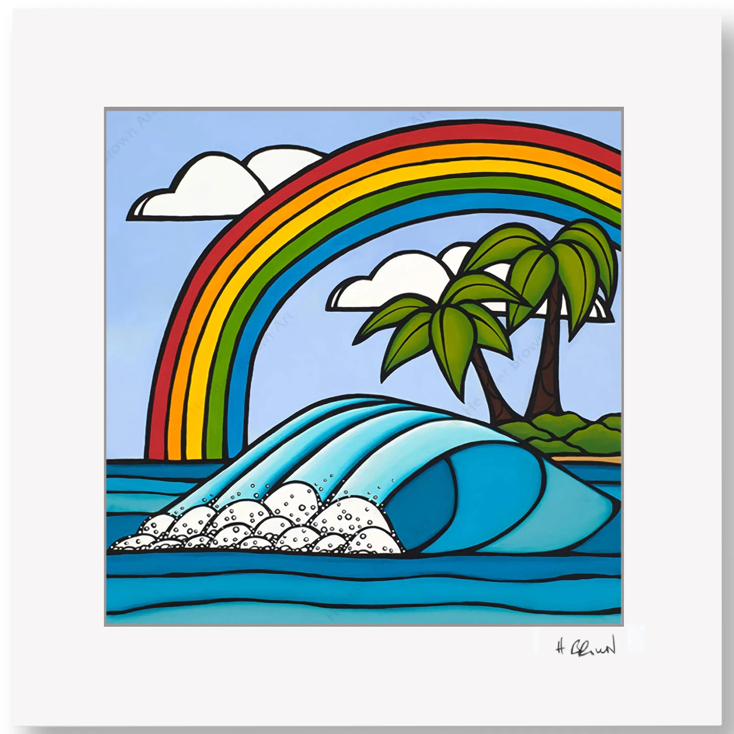 RAINBOW DAY / Heather Brown（ヘザーブラウン）のMatted Prints通販