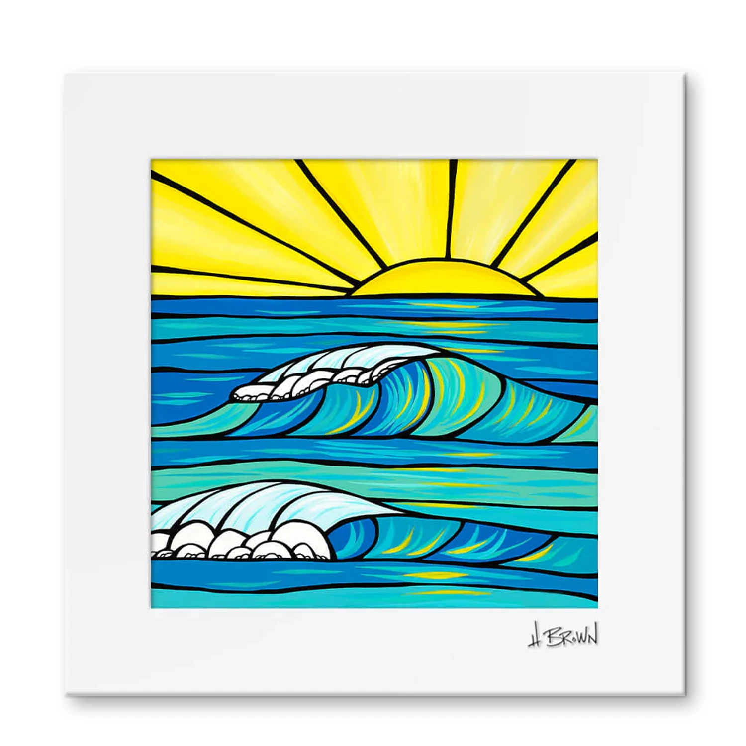 LUCKY SUNRISE / Heather Brown（ヘザーブラウン）のMatted Prints通販