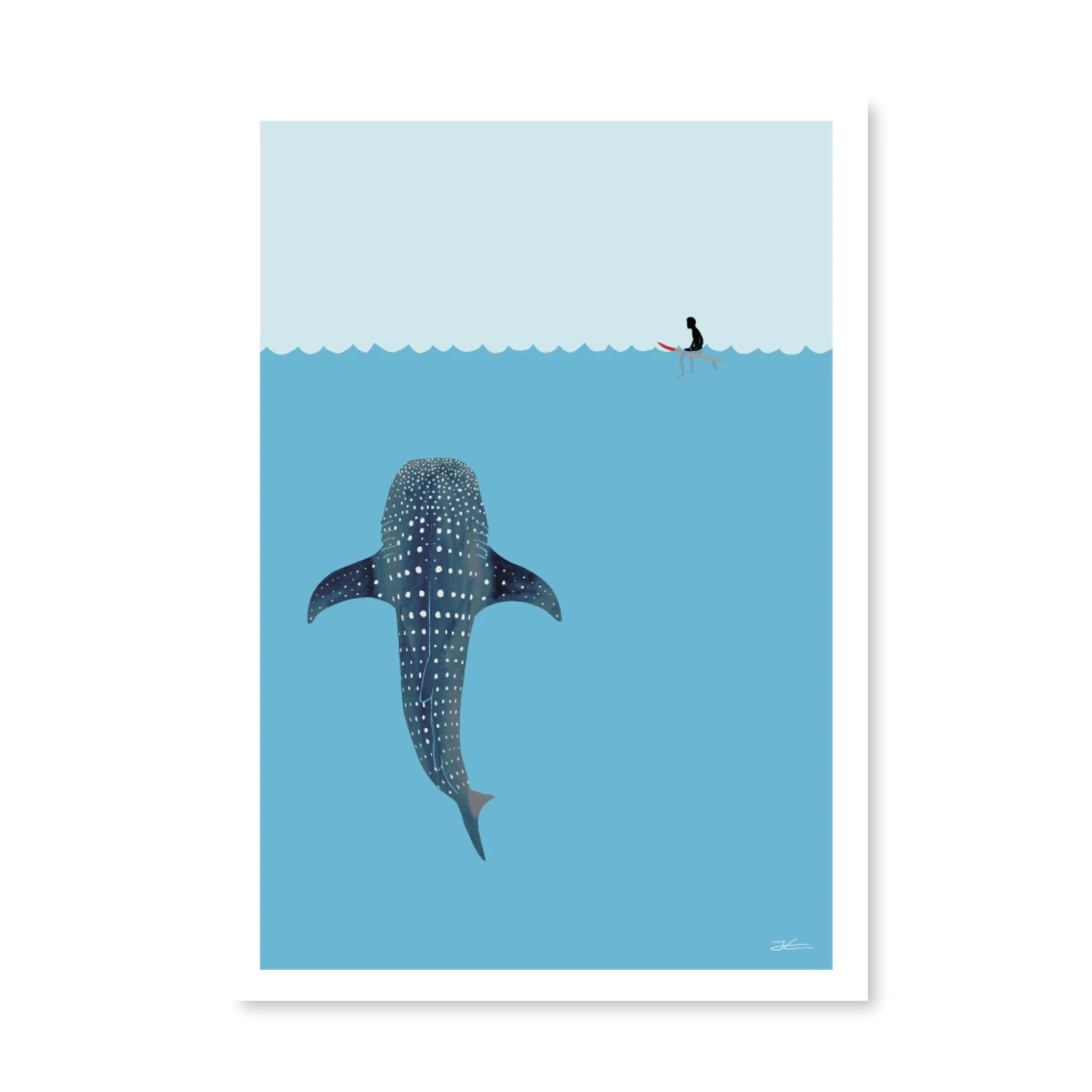 WHALE SHARK / Jonas Claesson（ヨナスクレアッソン）のPaper Prints
